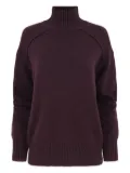 A.L.C. high-neck ribbed sweater - Purple