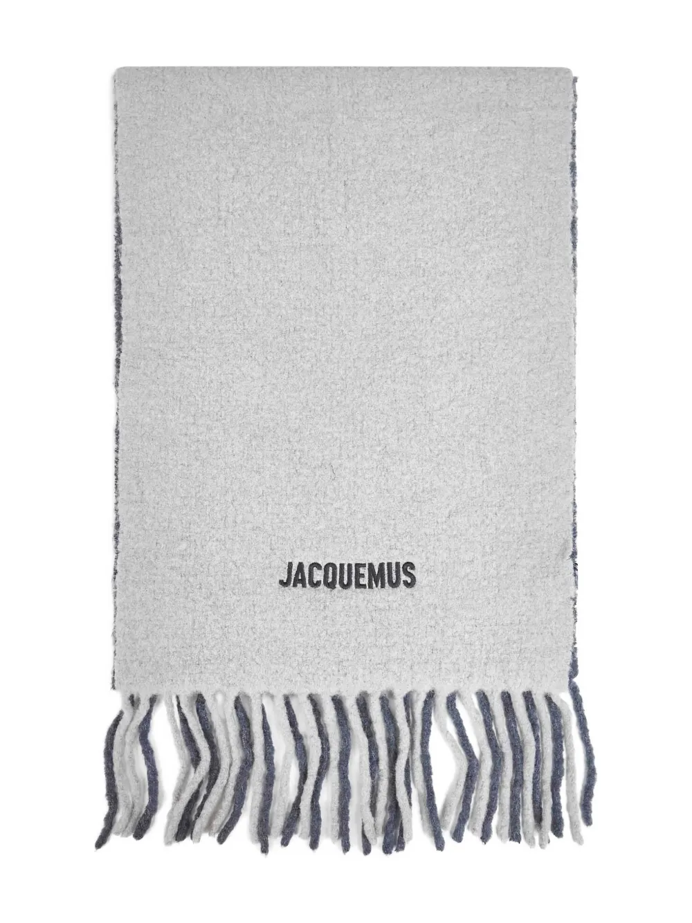 Jacquemus The Moisson Scarf In Gray