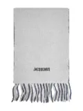Jacquemus The Moisson scarf - Grey