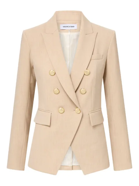 Veronica Beard Miller double-breasted button blazer