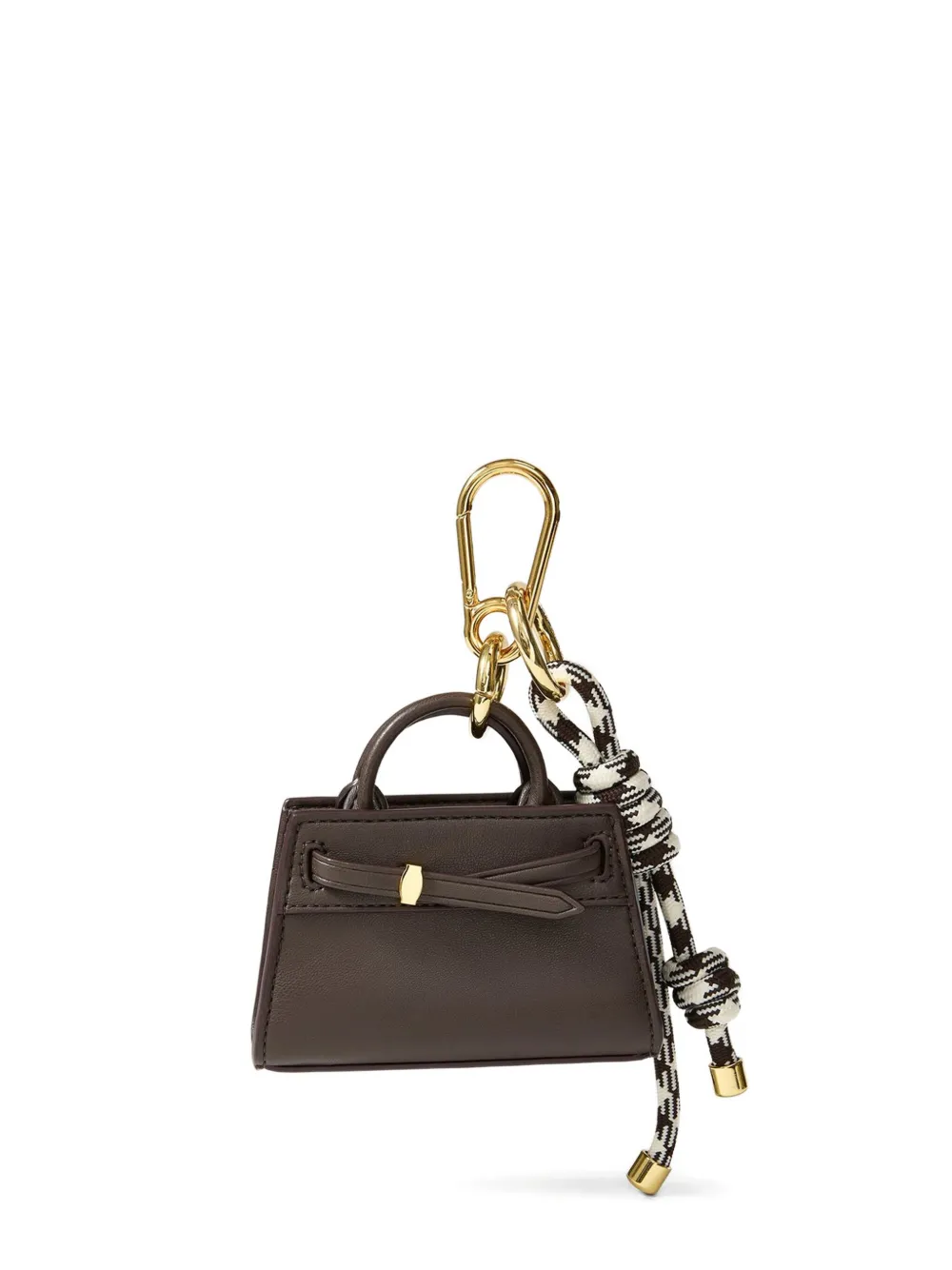 Veronica Beard Bag Knotted-detail Charm In Black
