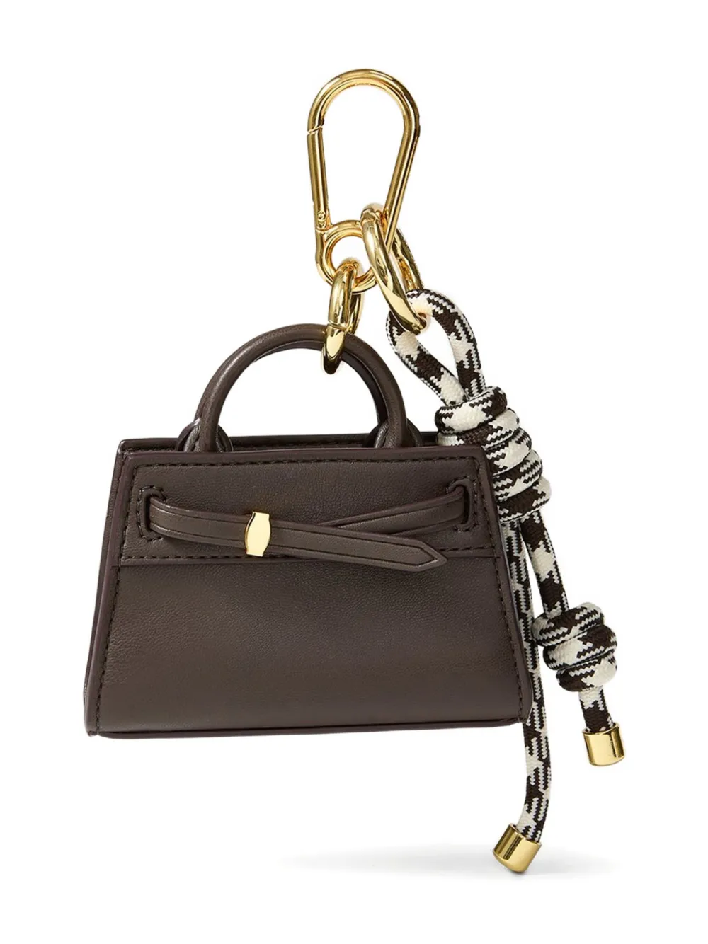 Veronica Beard bag knotted-detail charm | Brown | Image 1