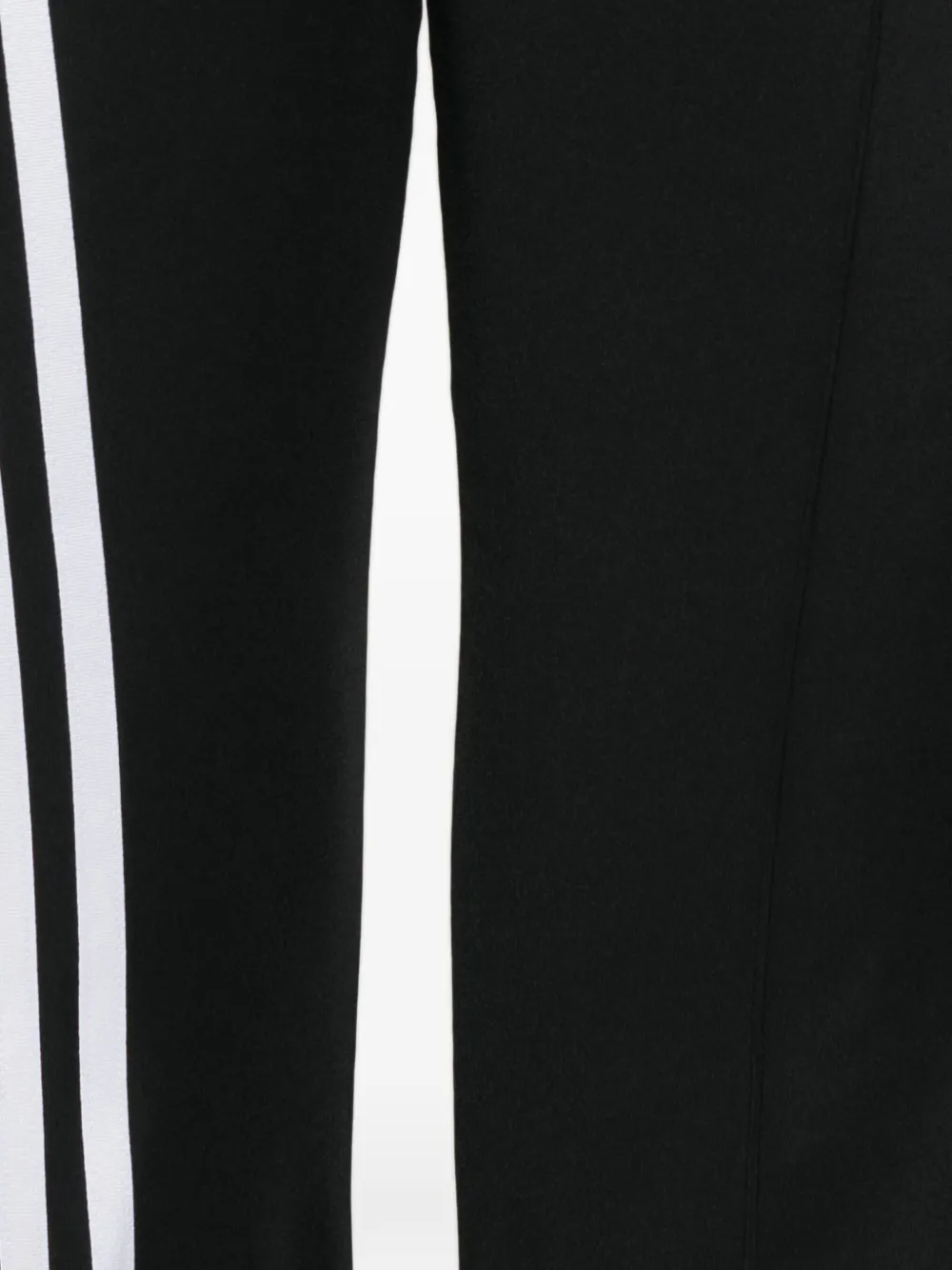 Adidas Originals Flared Pants With Side-stripes In Black