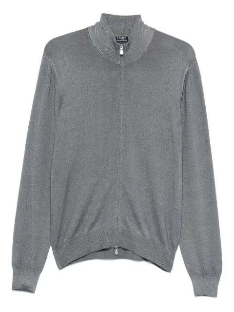 Barba zip-fastening sweater