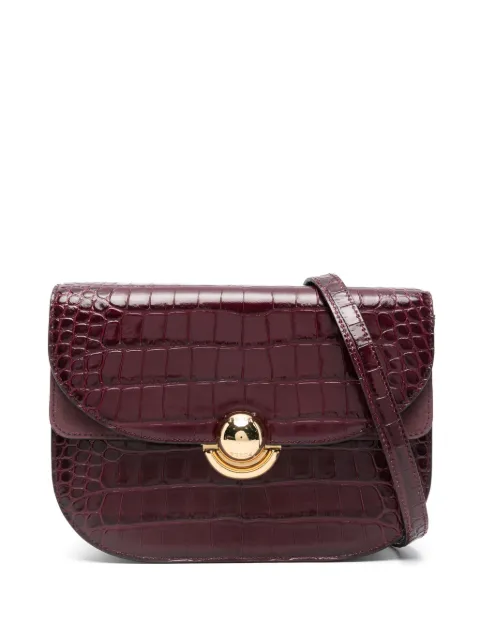 Furla Sfera crocodile-effect shoulder bag