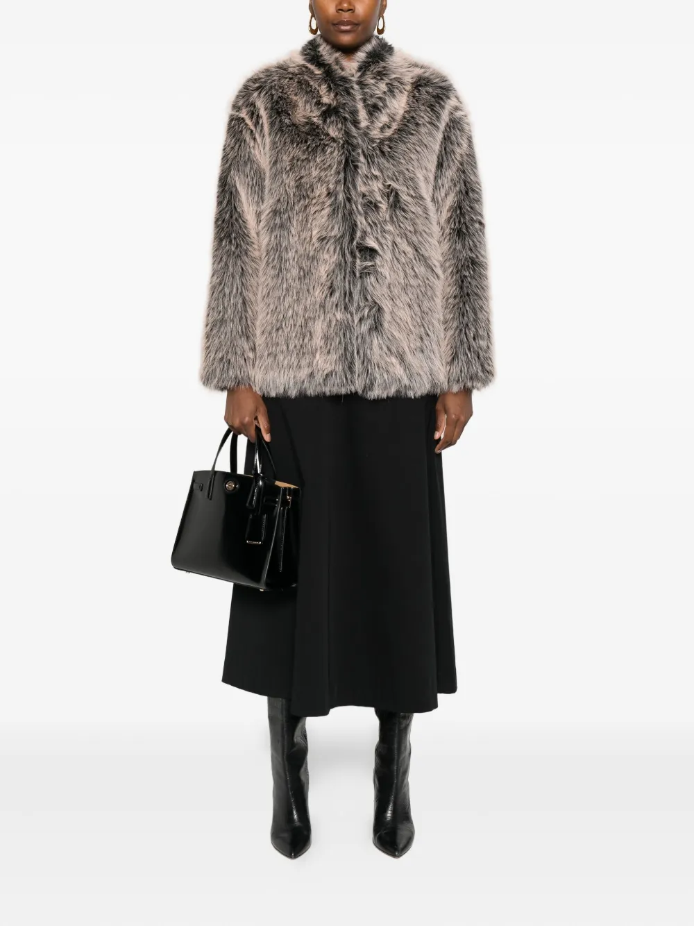 Patrizia Pepe faux-fur jacket | Faux Fur & Shearling Jackets | Image 2