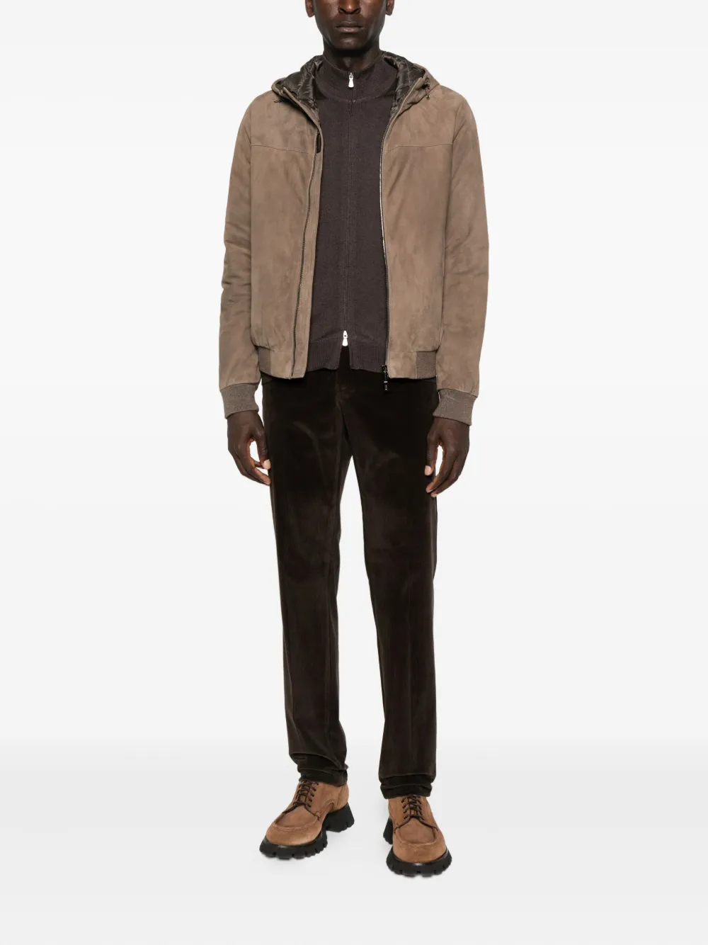 Barba zip-fastening sweater | Knitted Sweaters | Image 2