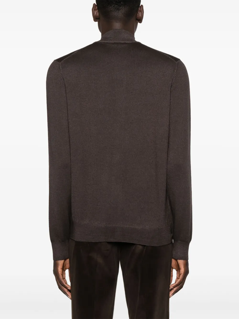 Barba Trui met ritssluiting Bruin