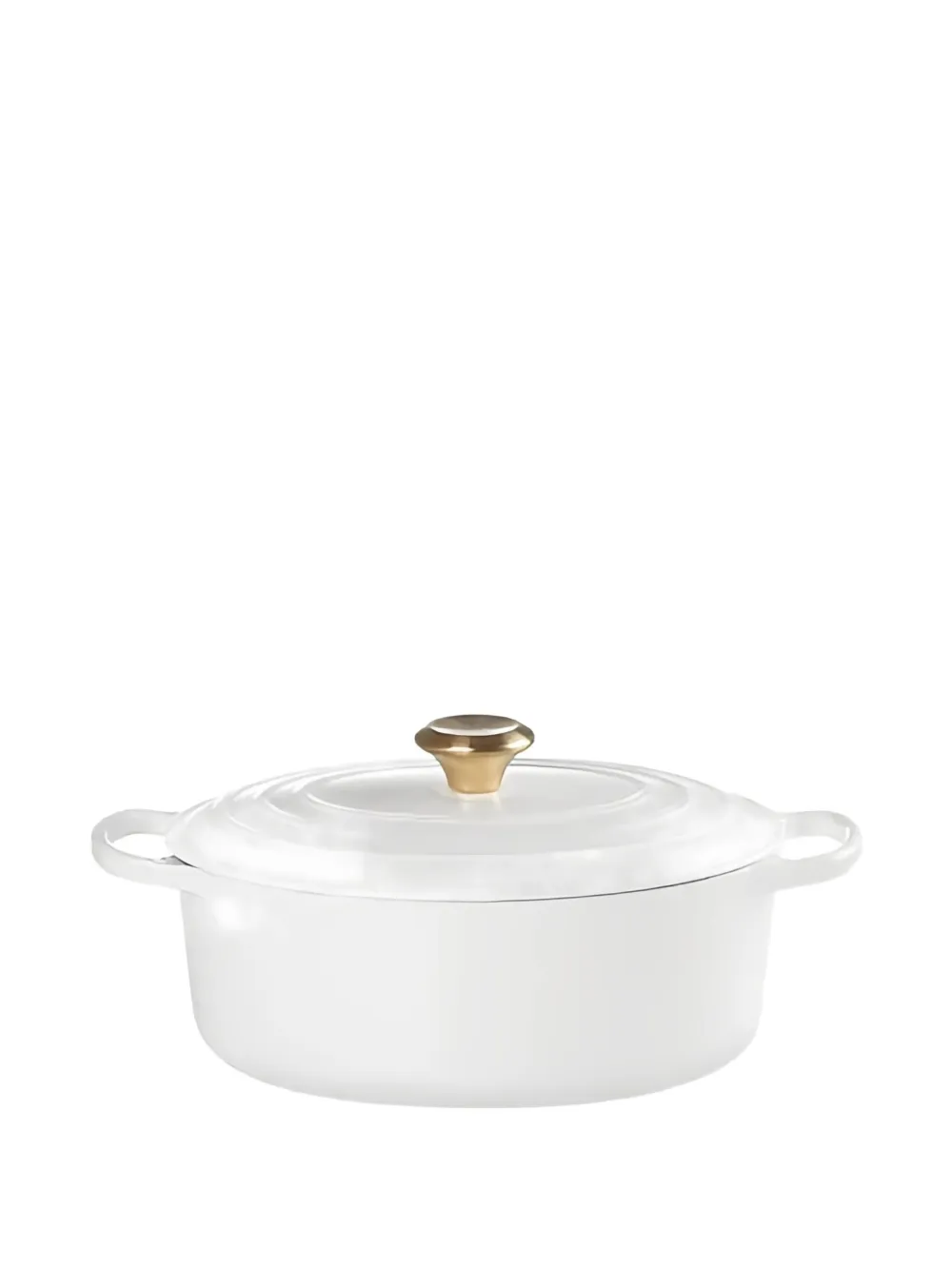 Le Creuset Cocotte Handled Casserole (4.7l) In White