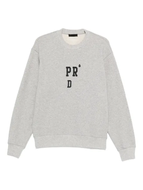 Prada logo-embroidered sweatshirt