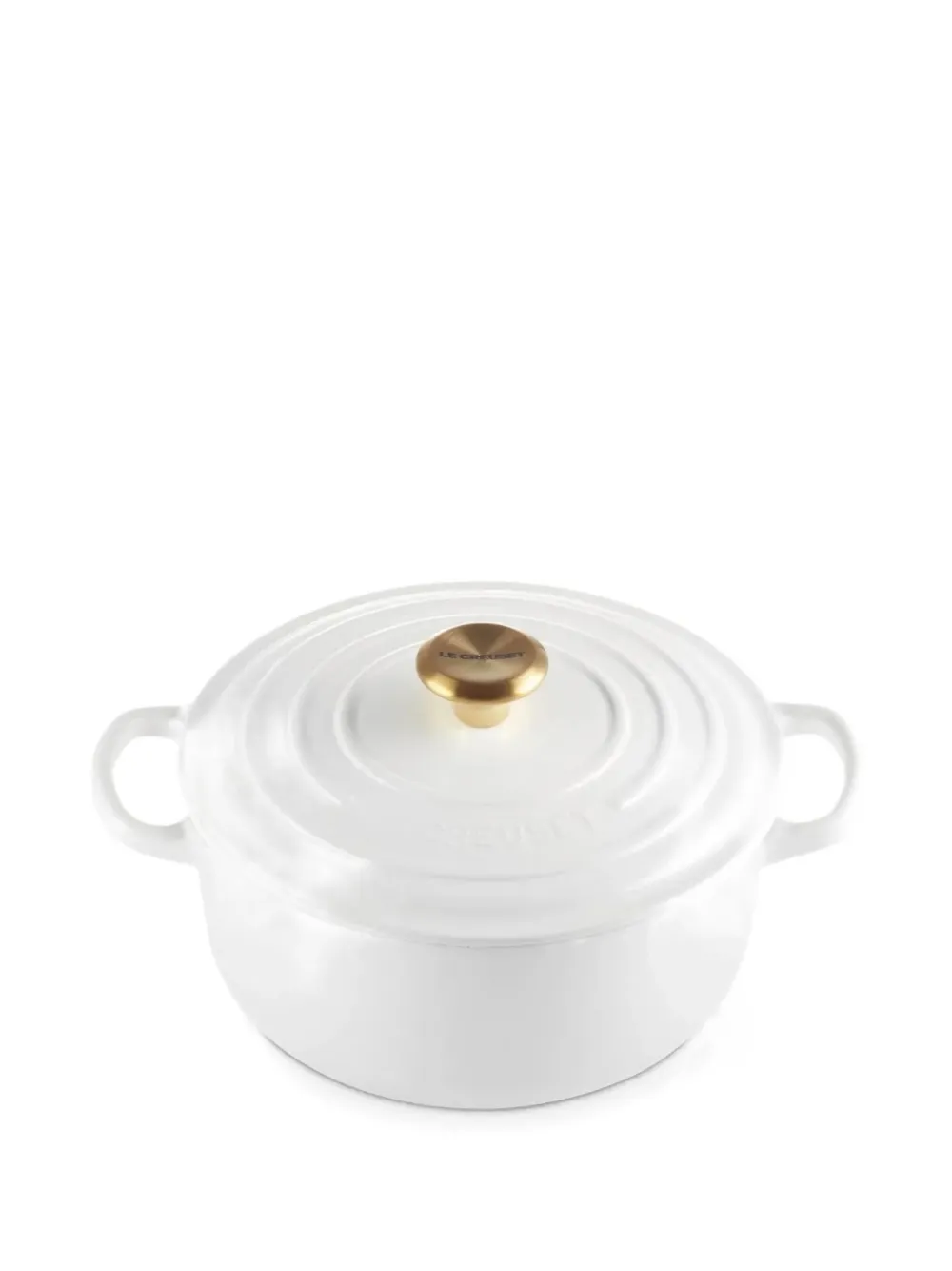 Le Creuset Cocotte Handled Casserole (6.7l) In White