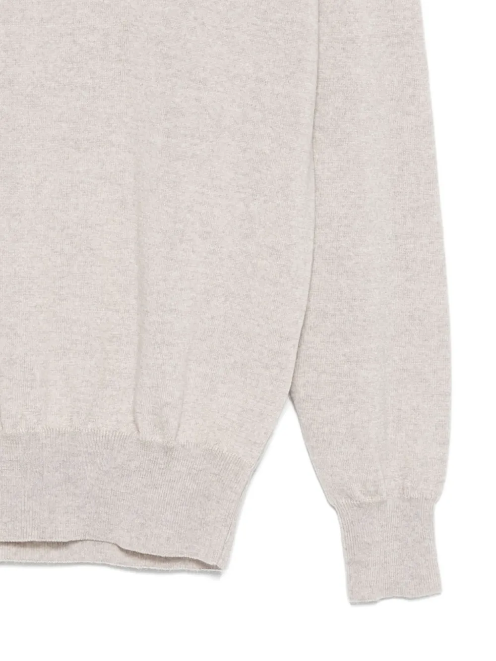 Altea Long Sleeve Mock-neck Sweater In Gray
