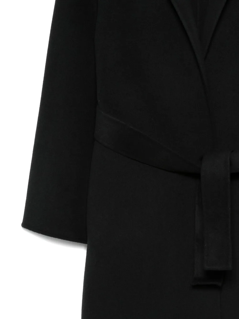 Alberta Ferretti Women Long Coat In Black