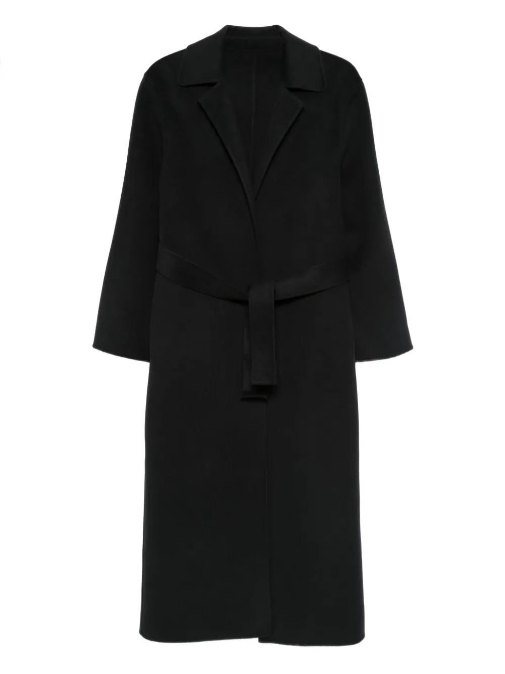 Alberta Ferretti belted coat | Black | Image 1