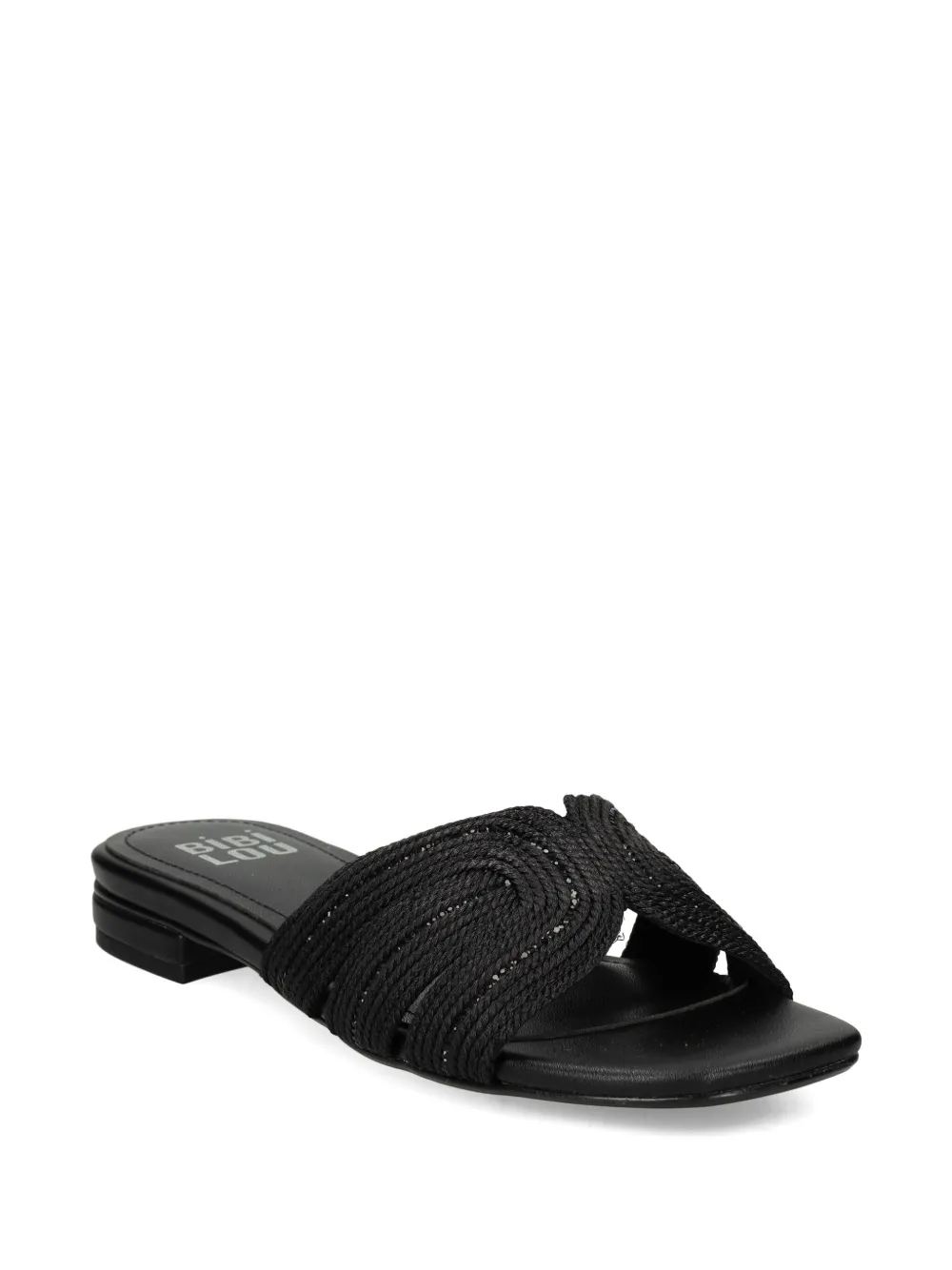 Bibi Lou braided leather sandals Black