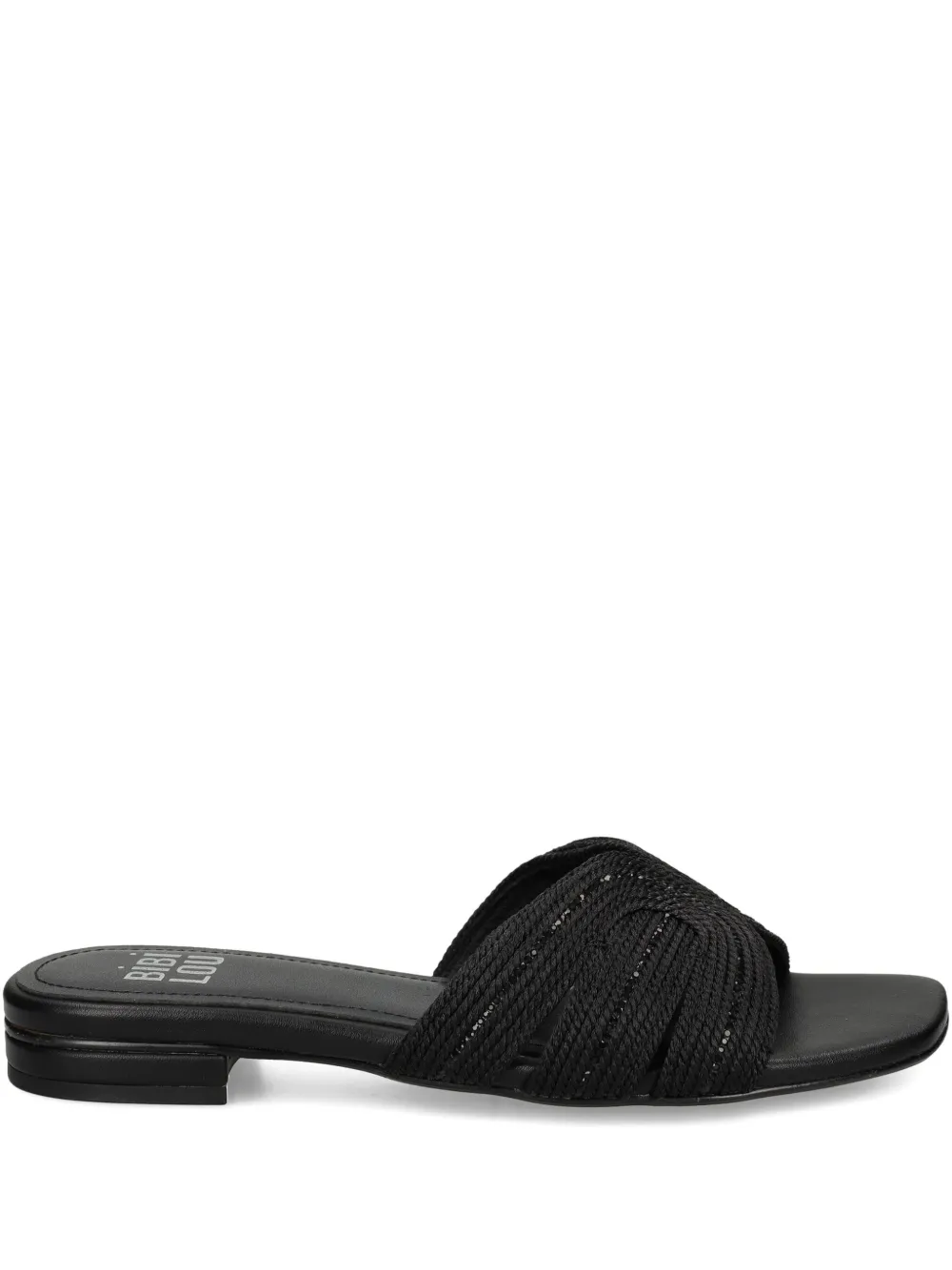 Bibi Lou braided leather sandals Black