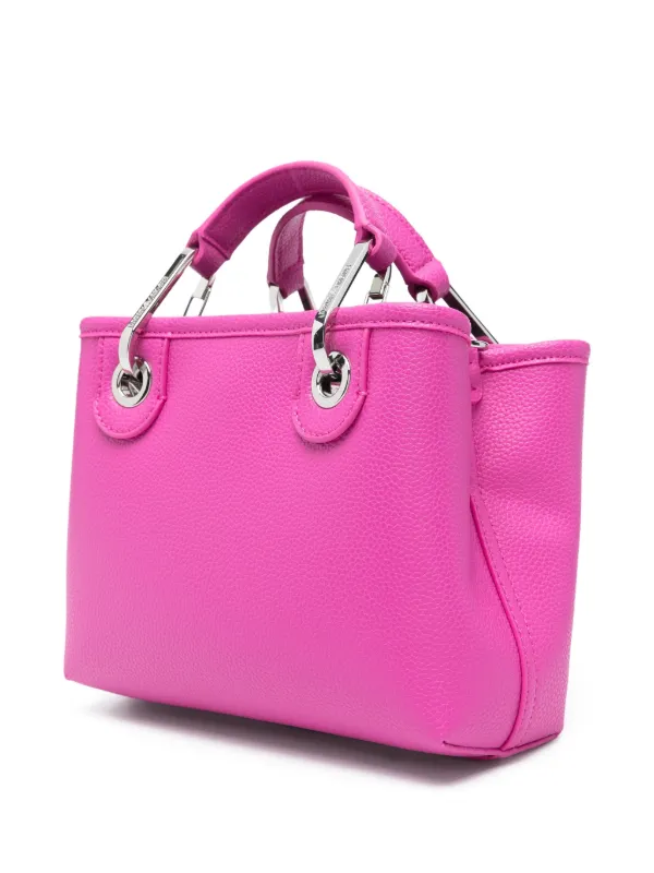 EMPORIO ARMANI ピンク ショルダーバッグ Emporio Armani ロゴ ショルダーバッグ | ピンク | FARFETCH JP