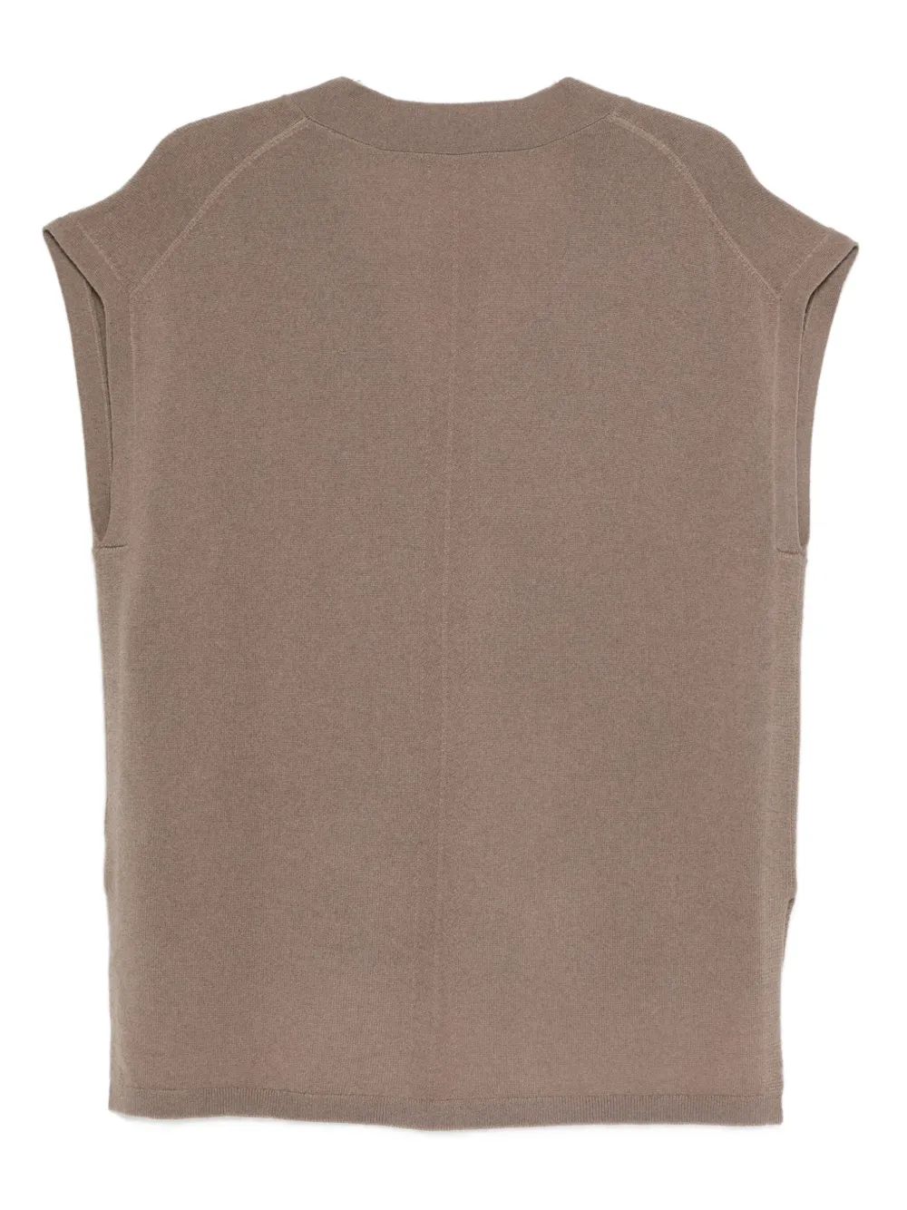 JOSEPH V-neck sleeveless sweater vest | Knitted Sweaters | Image 2