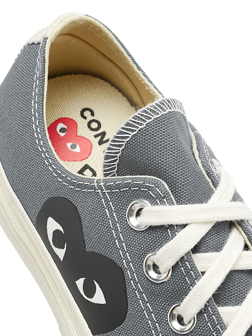Comme Des Garçons Play x Converse Low-top sneakers Grijs