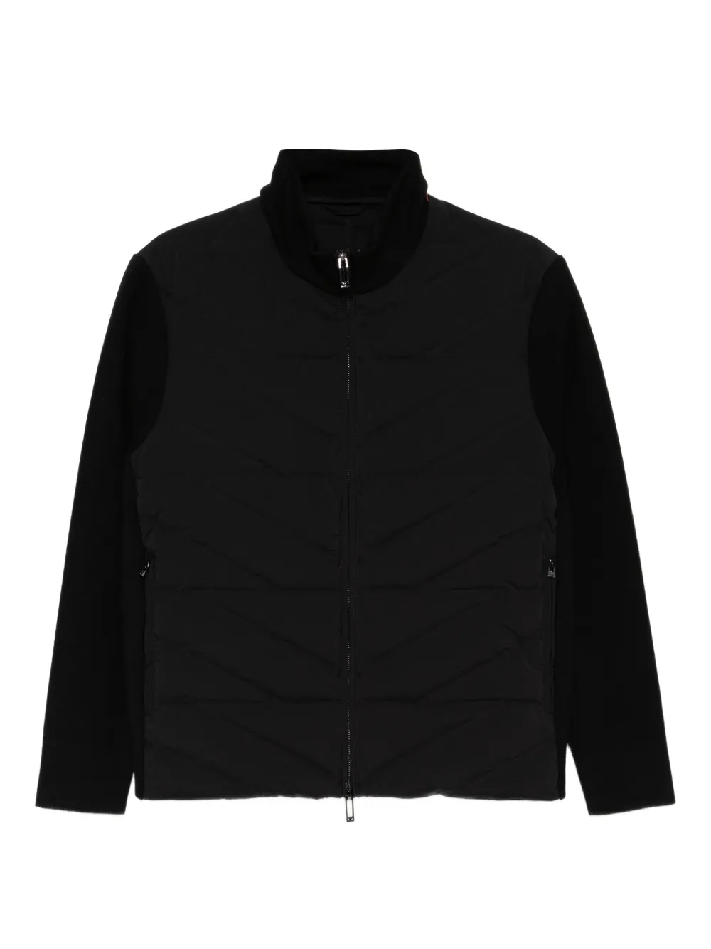 Emporio Armani panelled padded jacket | Black | Image 1