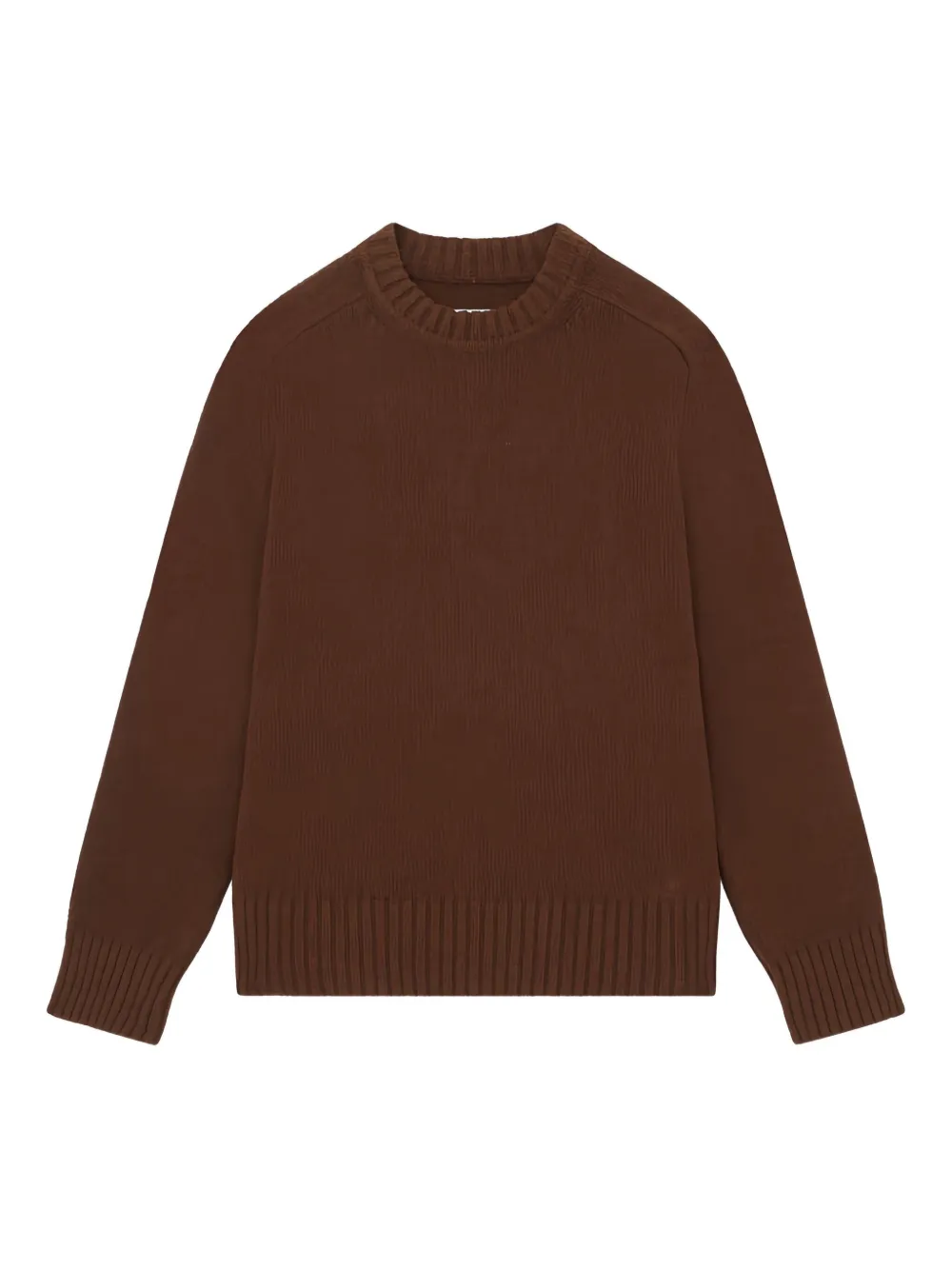 Loulou Maglione girocollo - Marrone