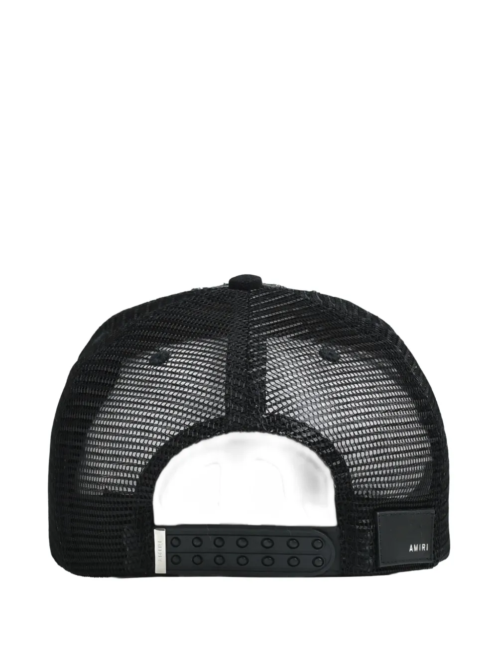 AMIRI logo-embroidered baseball cap - Zwart