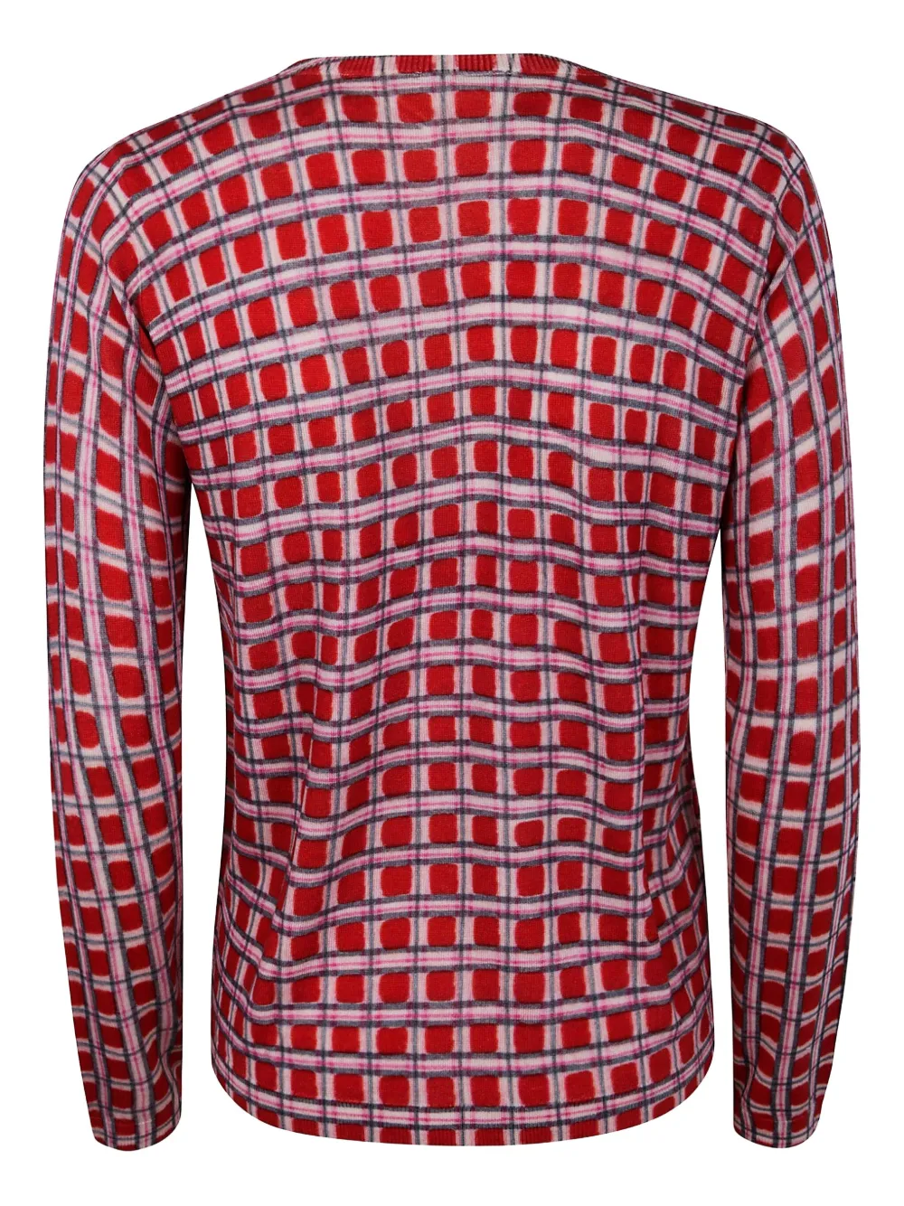IN BED WITH YOU geometric-print wool sweater | Knitted Sweaters | Image 2