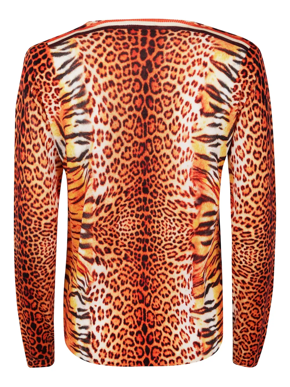 In Bed With You Leopard-print Wool Sweater In Animal Print