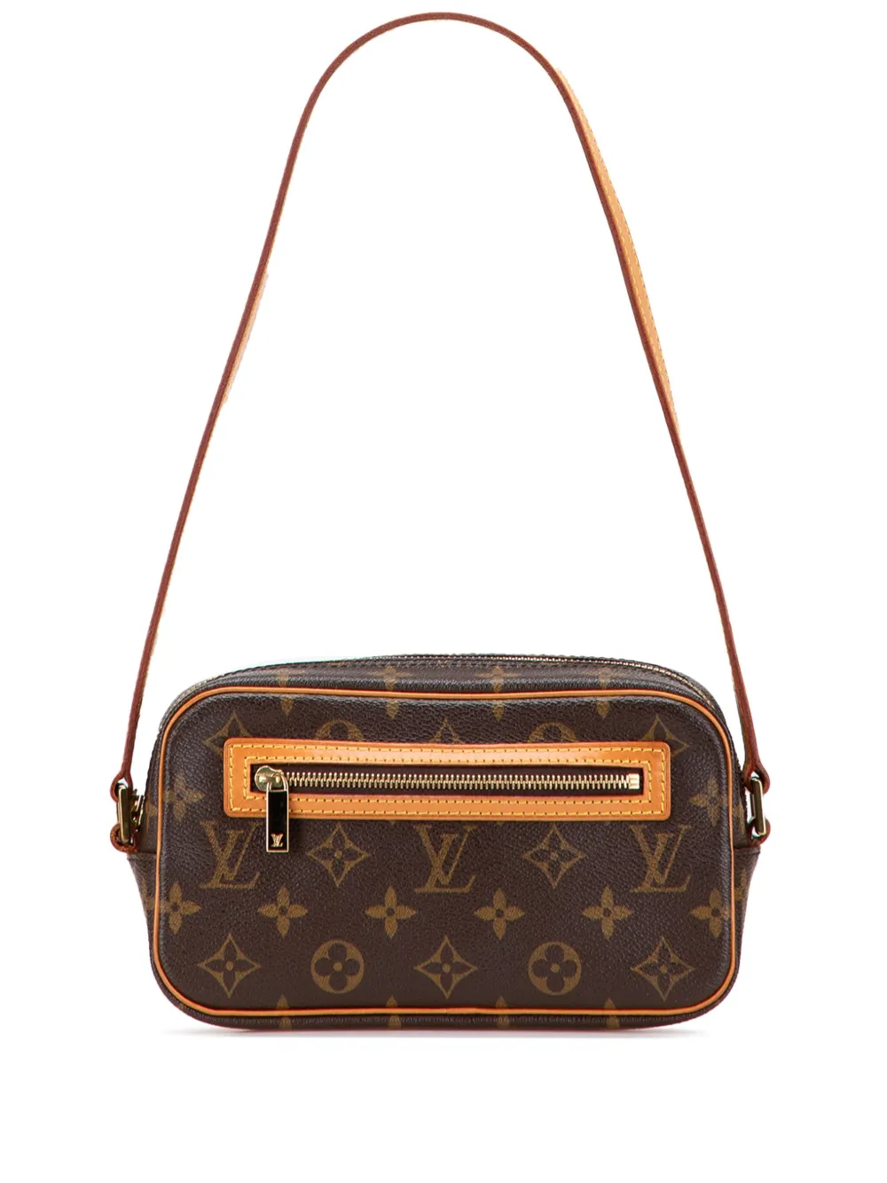 Louis Vuitton Pre-Owned 2002-2008 モノグラム ポシェット シテ ショルダーバッグ - ブラウン Louis Vuitton Pre-Owned 2002-2008 モノグラム ポシェット シテ ショルダーバッグ - ブラウン