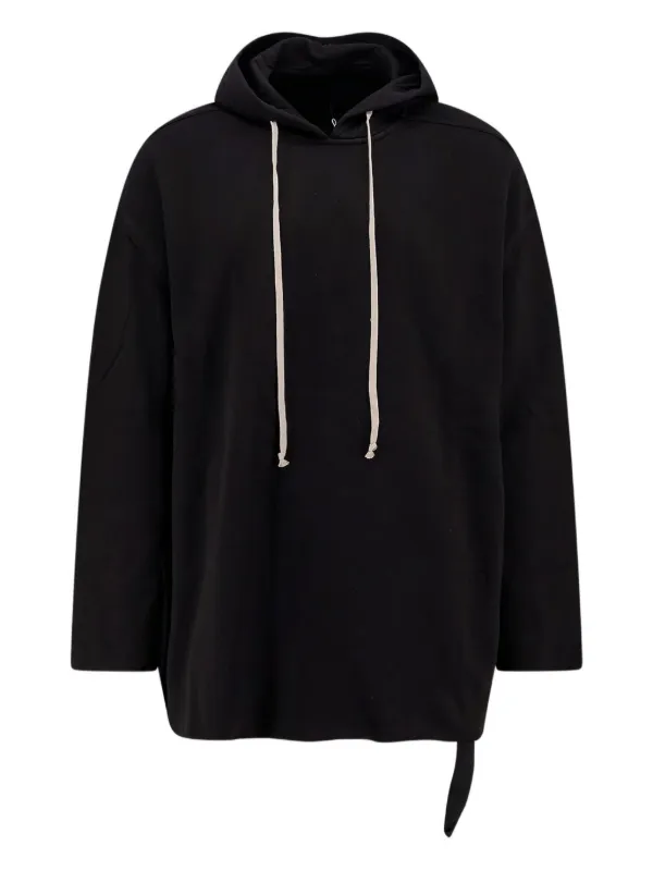Rick Owens DRKSHDW drawstring-hem Hoodie Black FARFETCH PH