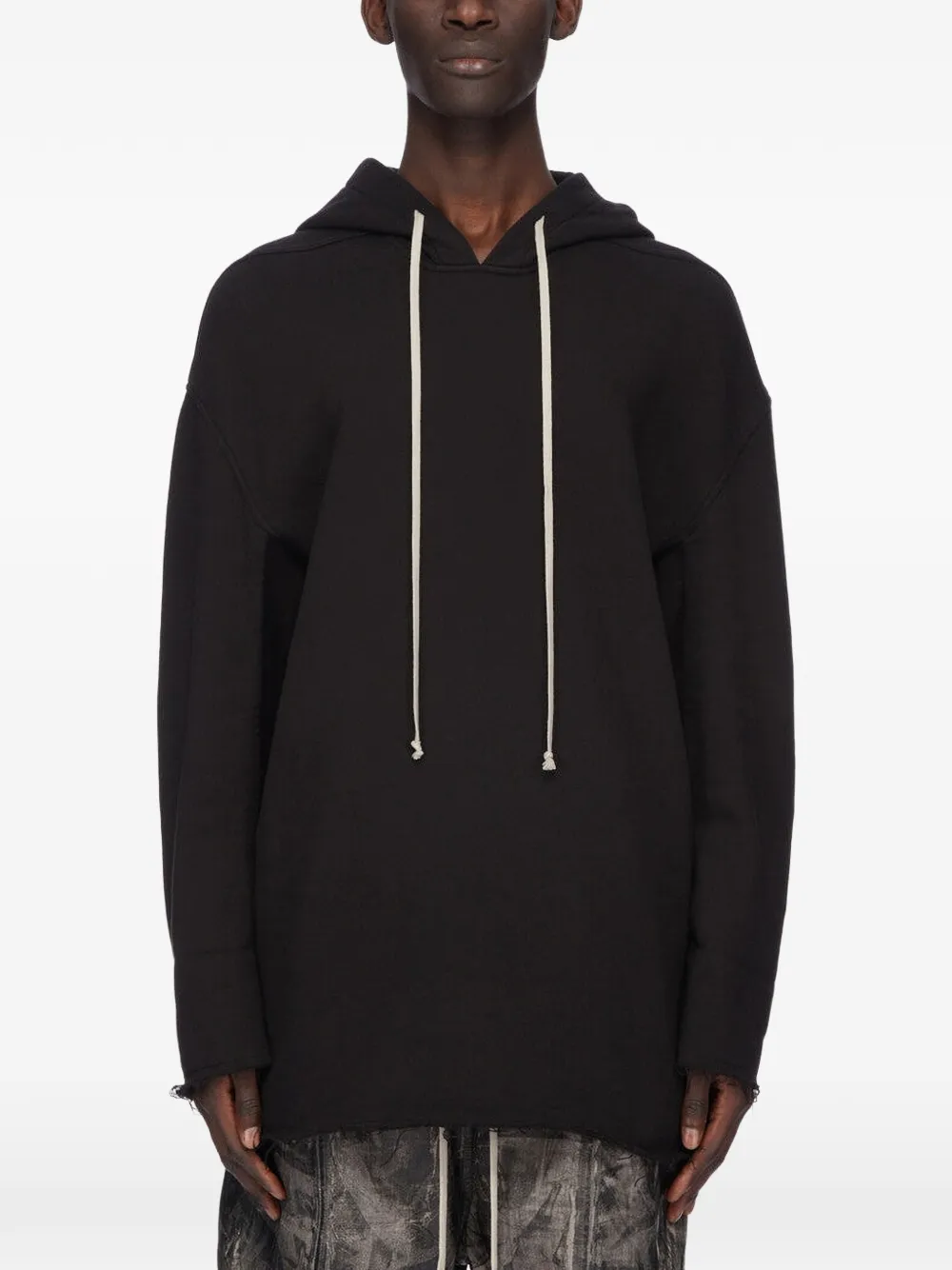 Rick Owens DRKSHDW Hoodie met trekkoord Zwart