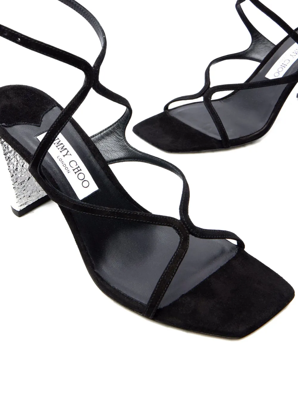 Jimmy Choo 85mm Azie sandals Black