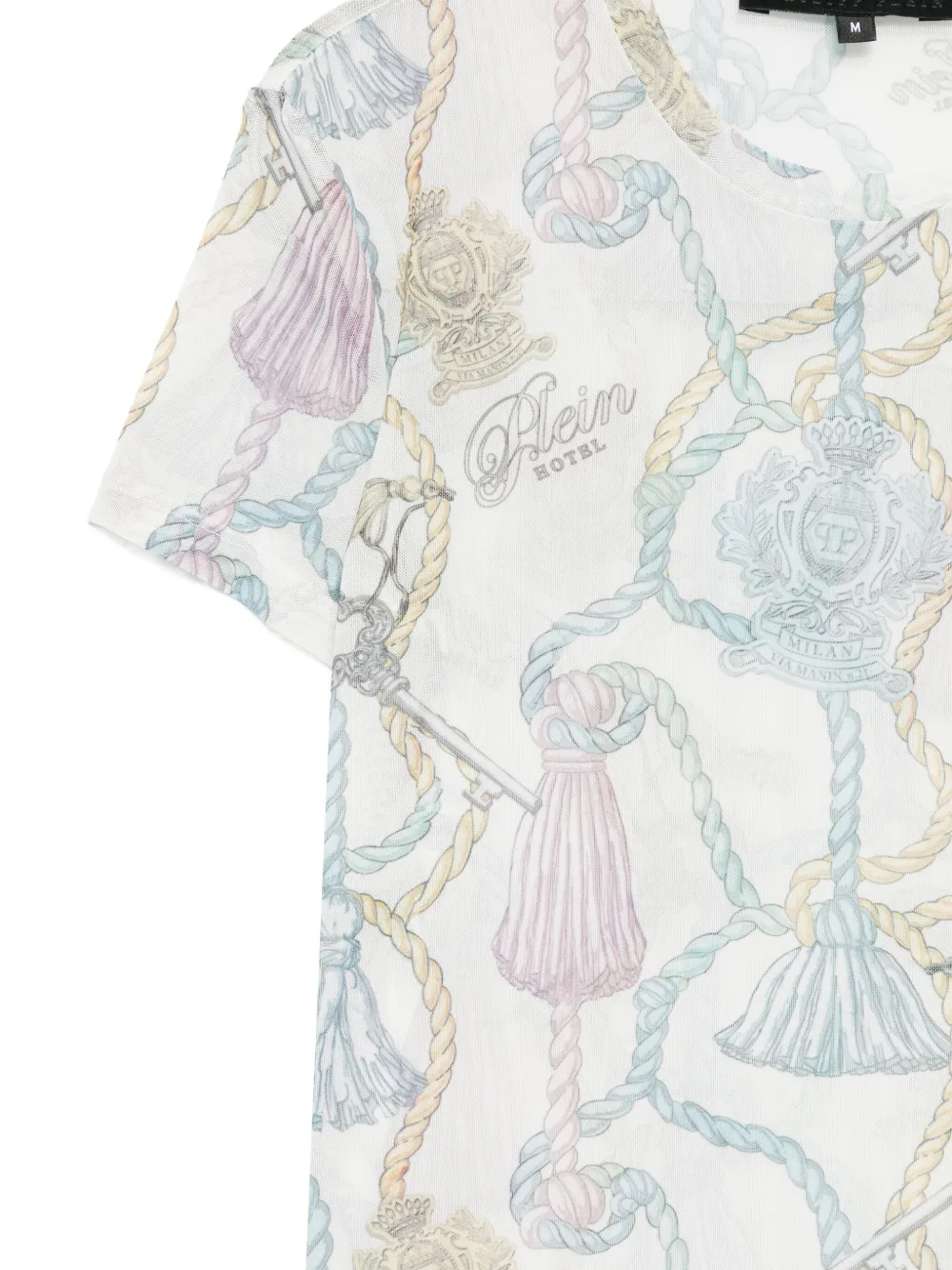 Philipp Plein Elaborated T-shirt Wit