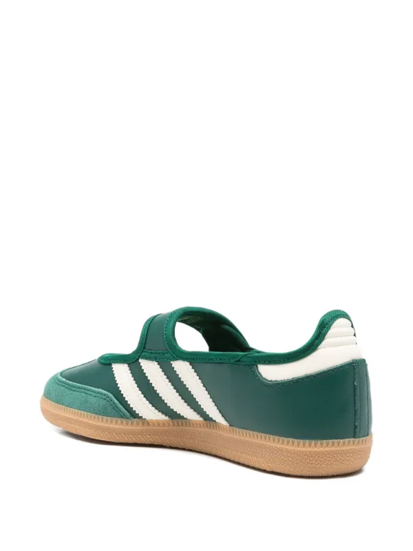 adidas gazelle silver green womens adidas Sambae Shoes - Women's - Cloud White / Green / Off White main image 1