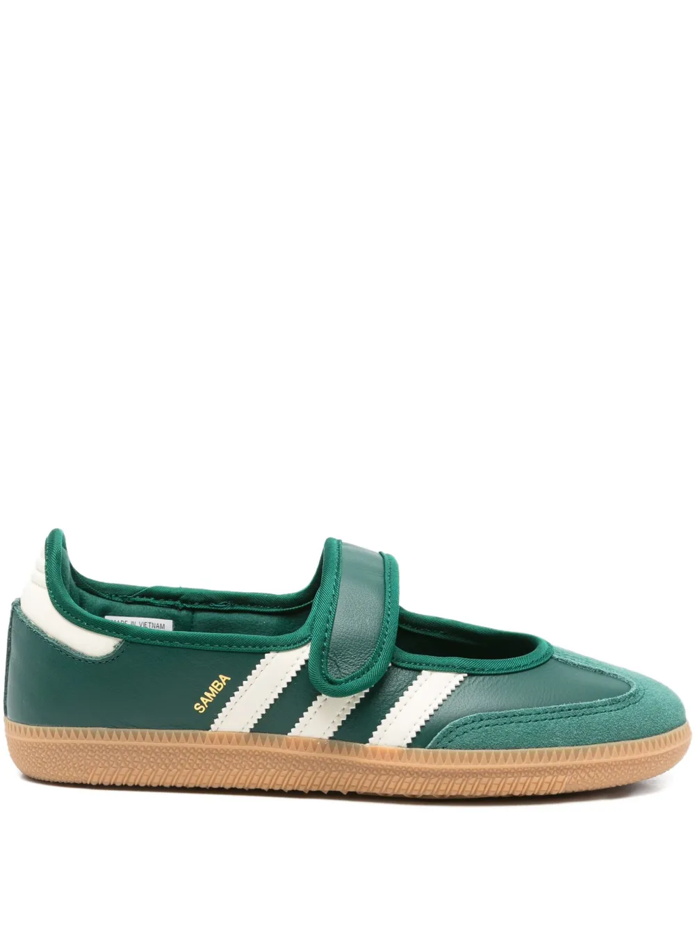Adidas Samba Jane three-stripe sneakers Green