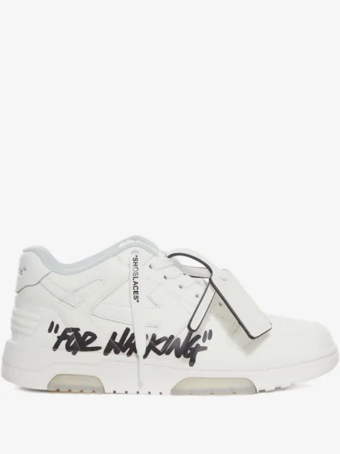 Off-White Out of Office graffiti-print low-top sneakers 