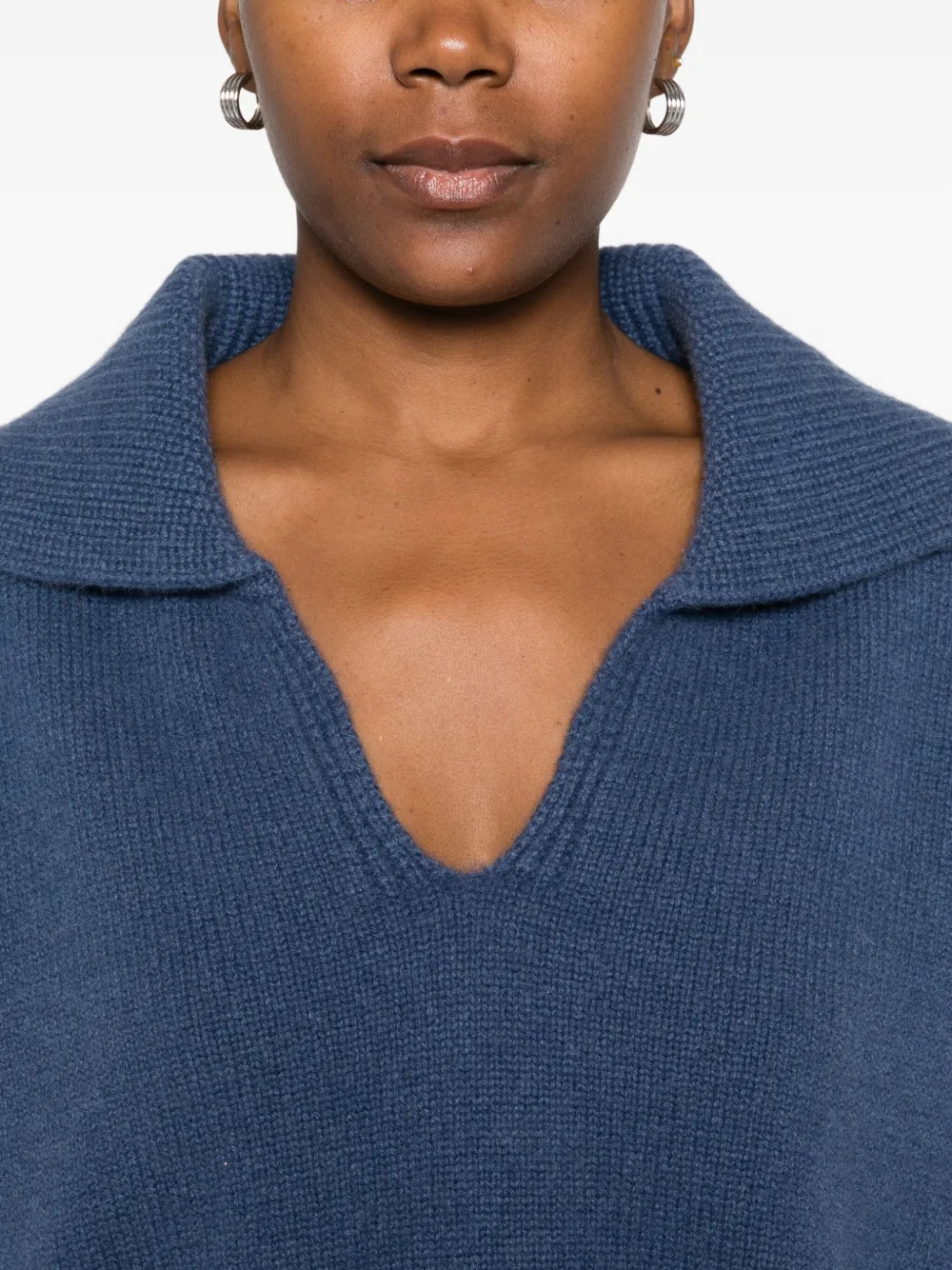 Arch4 Ribbed-hem Cashmere Sweater In Gold