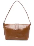 A.P.C. leather buckle-detail tote bag - Brown
