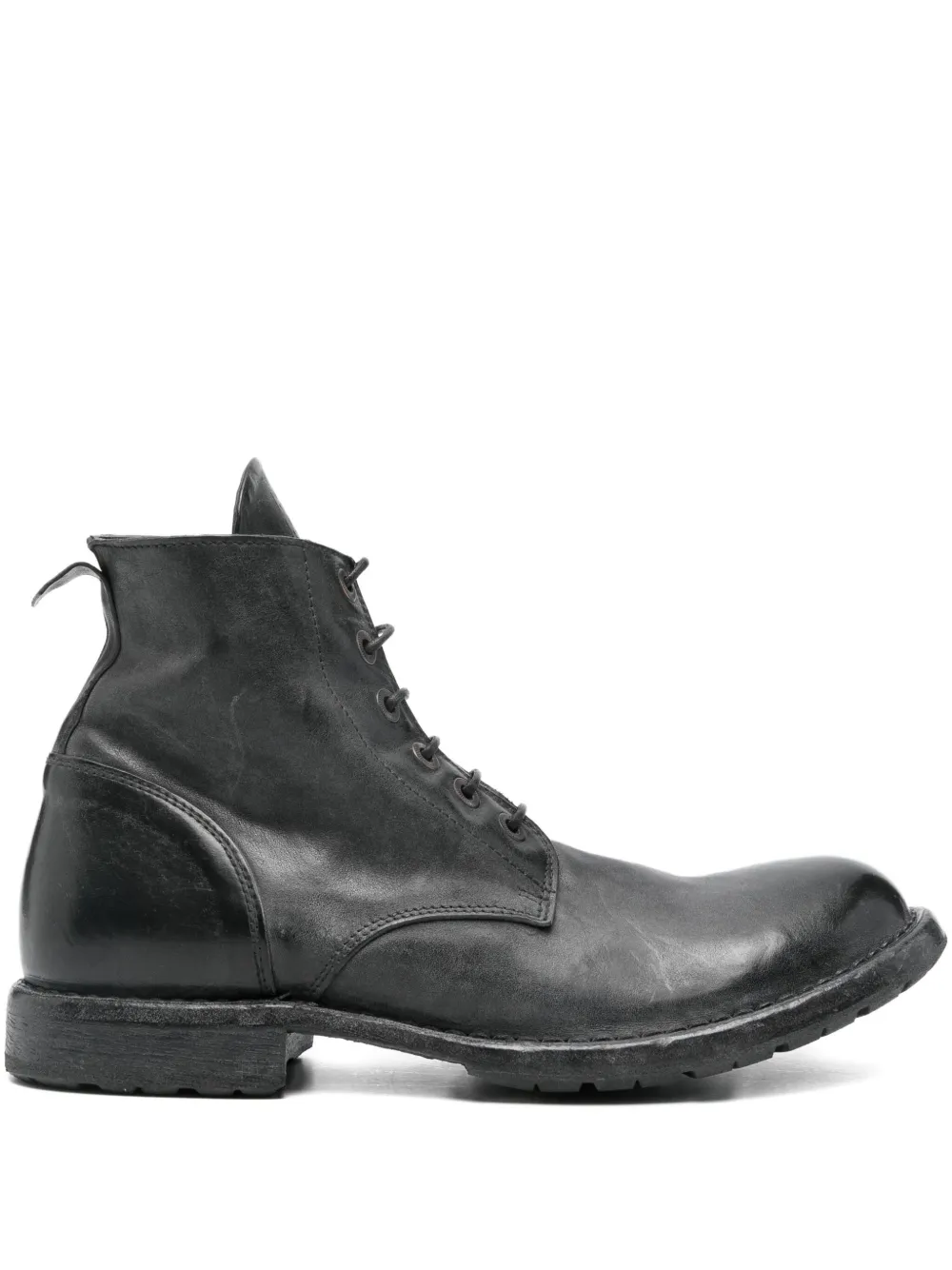 Moma lace-up leather boots | Black | Image 1