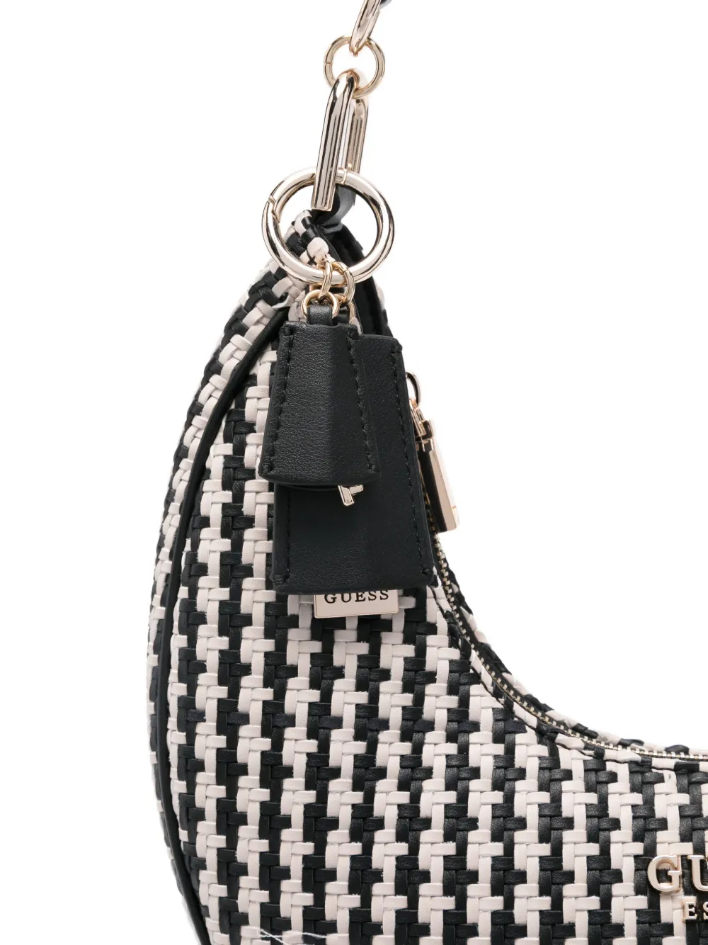 GUESS USA Hobo Mirema schoudertas Zwart