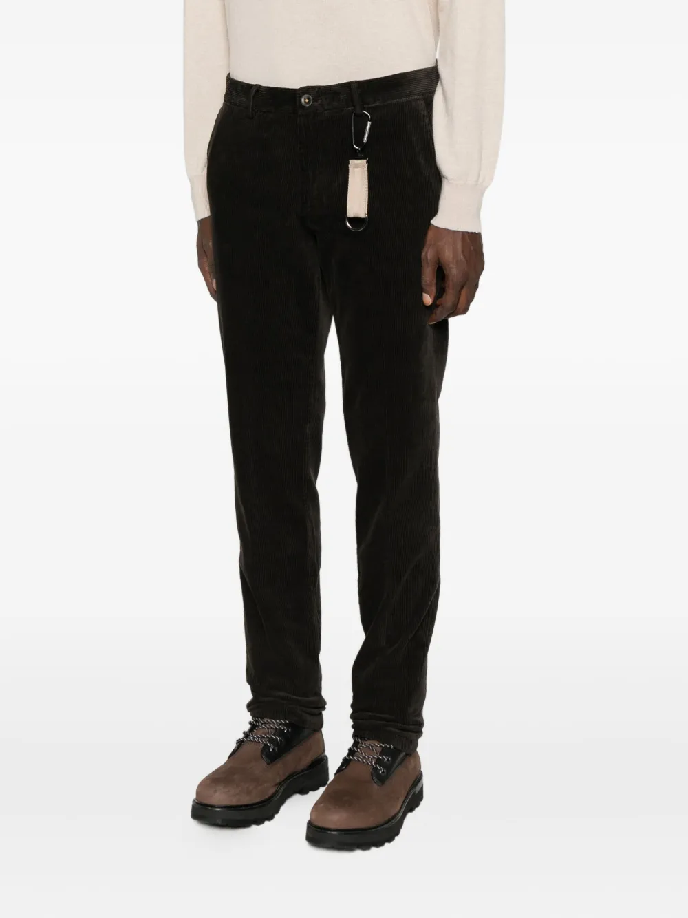 Manuel Ritz Corduroy Pants In Black