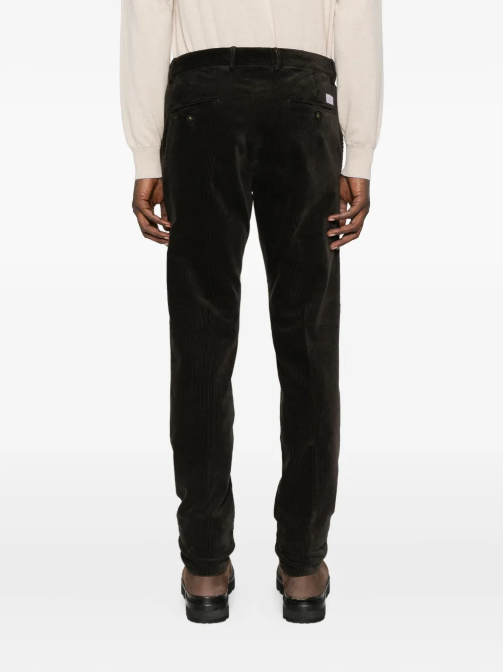 Manuel Ritz Corduroy Pants In Black