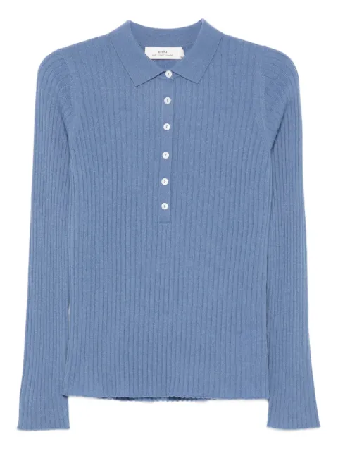 arch4 ribbed polo top