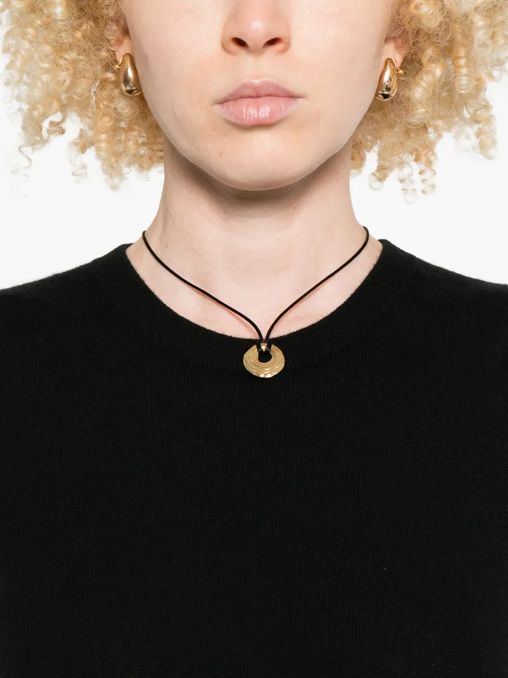 Arch4 Round-neck Tank Top In Black