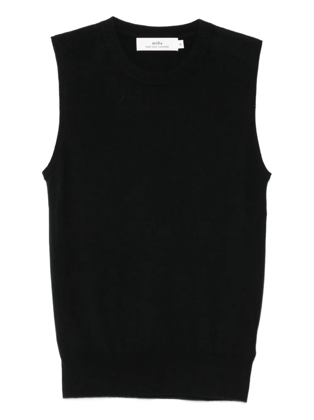 arch4 round-neck tank top | Black | Image 1