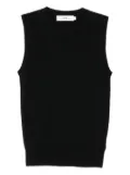 arch4 round-neck tank top - Black