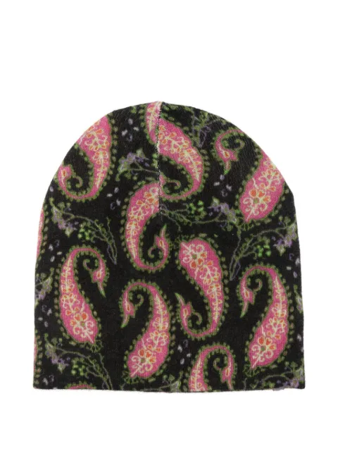 IN BED WITH YOU paisley beanie