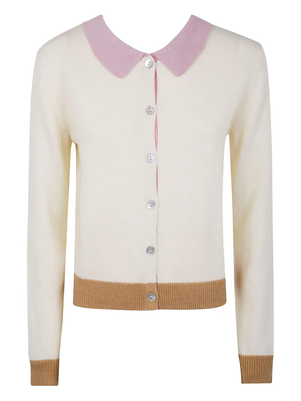 In Bed With You Solid Color Duplex Polo Shirt In Neutral
