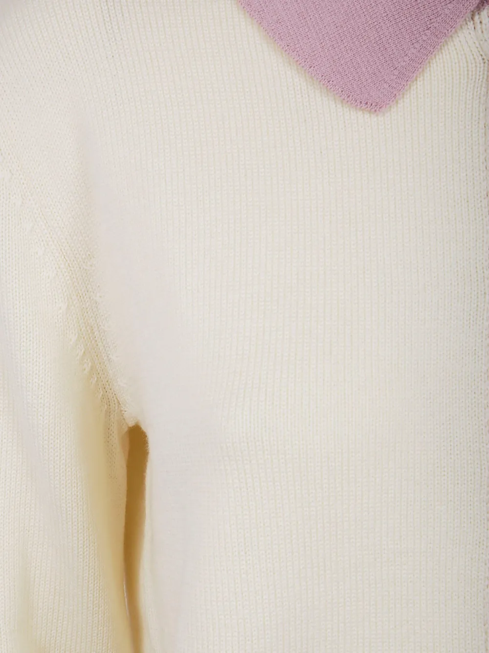 In Bed With You Solid Color Duplex Polo Shirt In Neutral