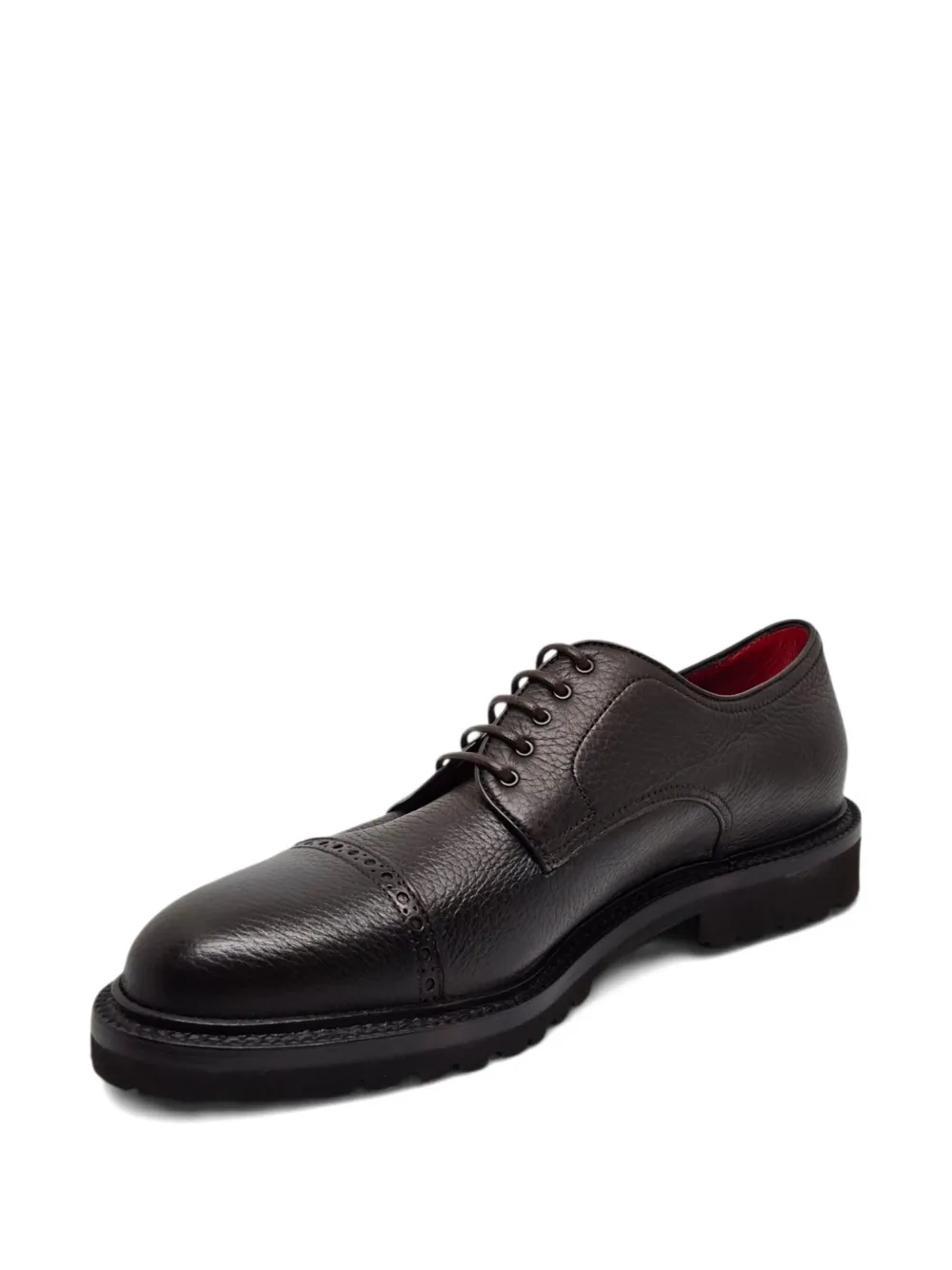 Barrett leather derby shoes Brown